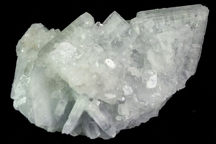 Tabular, Blue Barite Crystal Cluster - Spain #70242